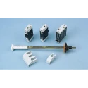 Schneider Electric White Harmony K Series Switch Disconnector Accessory Plate 34mm KZ72