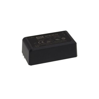 MEAN WELL Switching Power Supply 3.3V DC, 19.8W, 6A Output, PCB Mount MPM-30-3.3