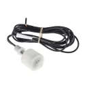 RS PRO RSF50 Series Vertical Nitrile Rubber (NBR) Float Switch with 1 m Cable, NO/NC Output, 240 V AC Max, 120 V DC Max RSF50