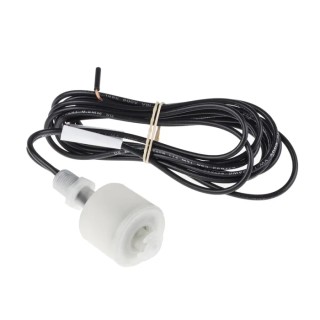 RS PRO RSF50 Series Vertical Nitrile Rubber (NBR) Float Switch with 1 m Cable, NO/NC Output, 240 V AC Max, 120 V DC Max RSF50