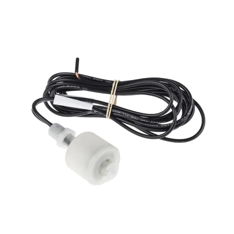 RS PRO RSF50 Series Vertical Nitrile Rubber (NBR) Float Switch with 1 m Cable, NO/NC Output, 240 V AC Max, 120 V DC Max RSF50