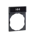 Schneider Electric Legend Holder Accessory for Use with XB4 Series Harmony ZBY2186