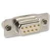 Norcomp 9 Way Straight 2.54 mm Pitch Panel Mount D-Sub Connector Female 172-E09-203R001