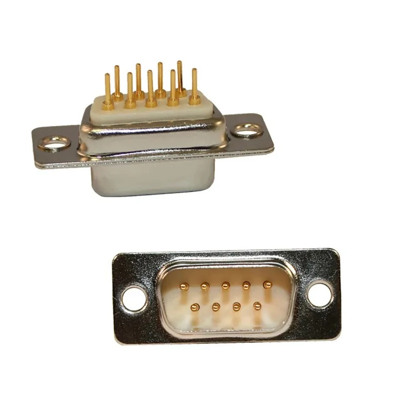 Norcomp 25 Way Straight 2.54 mm Pitch Through Hole D-Sub Connector with 4-40 Board Lock Male 172-E25-113R911