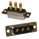 Norcomp 3 Way Straight 6.85 mm Pitch Panel Mount D-Sub Connector Male 40A 1.0kV 680S3W3103L401