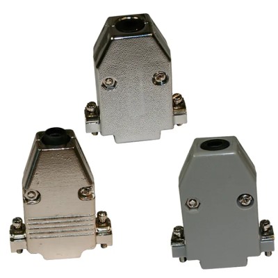 Norcomp Zinc Straight D-Sub Backshell 15 Way 979-015-030R121