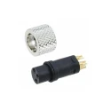 Norcomp Industrial Circular Connector, 4 Contacts, Cable Mount, M8 Size, Plug Male, IP67 Rated 854-004-103RLS4