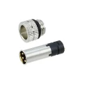 Norcomp Industrial Circular Connector, 4 Contacts, Cable Mount, M8 Size, Plug Male, IP67 Rated 854-004-103RLS4