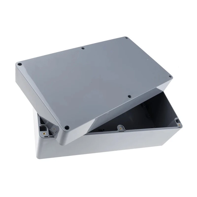 Takachi Electric Industrial GA Series Grey White Lid ABS Enclosure IP54 150mm x 200mm x 360mm 73003039