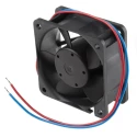 ebm-papst 600 N Series Sleeve Bearing Axial Fan, 24V DC, 1.7W, 71mA, 35 m³/h Air Flow, IP20, 60x60x25.4 mm 
