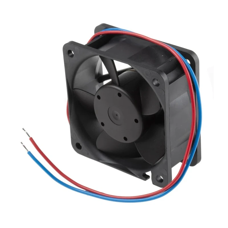ebm-papst 600 N Series Sleeve Bearing Axial Fan, 24V DC, 1.7W, 71mA, 35 m³/h Air Flow, IP20, 60x60x25.4 mm 