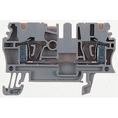 Weidmüller ZDU Series Feed Through Terminal Block Brown 16mm² 1-Level Clamp 1745230000