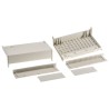OKW Multitec White ABS Instrument Case 74 mm Height, 160 mm Length, 260 mm Width B2212007+ 2 X B2116307