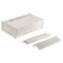 OKW Multitec White ABS Instrument Case 74 mm Height, 160 mm Length, 260 mm Width B2212007+ 2 X B2116307