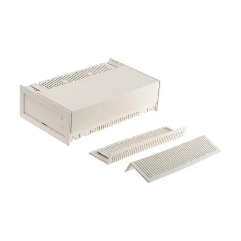 OKW Multitec White ABS Instrument Case 74 mm Height, 160 mm Length, 260 mm Width B2212007+ 2 X B2116307