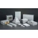 Takachi Electric Industrial Metallic Silver Aluminium Enclosure 50mm Height 175mm Length 120mm Width MB12-5-18