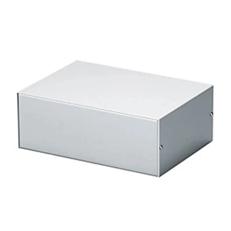Takachi Electric Industrial MB Series Aluminium Enclosure with Metallic Silver Lid 70 mm x 80 mm x 90 mm MB8-7-9
