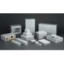 Takachi Electric Industrial MB Series Aluminium Enclosure with Metallic Silver Lid 70 mm x 80 mm x 90 mm MB8-7-9
