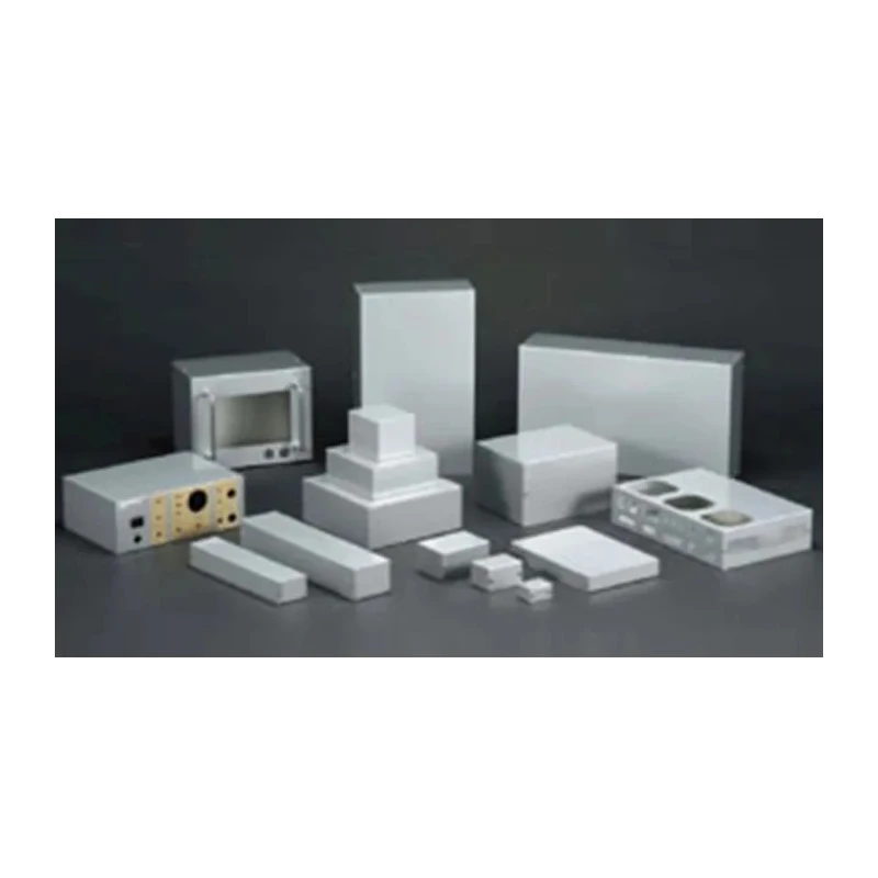 Takachi Electric Industrial MB Series Aluminium Enclosure with Metallic Silver Lid 70 mm x 80 mm x 90 mm MB8-7-9