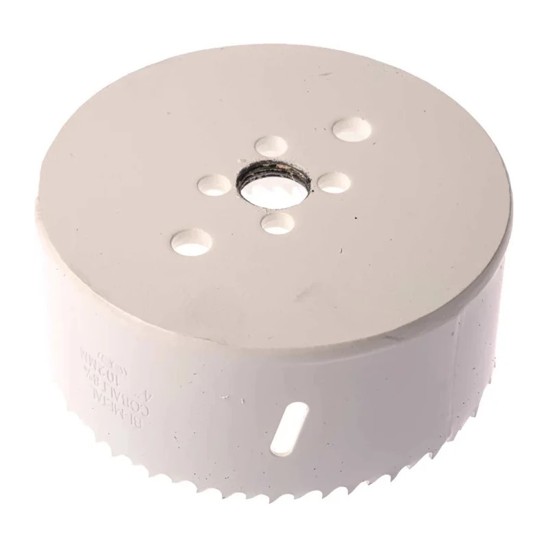 RS PRO 102 mm Diameter Cobalt Steel Bi-Metal Hole Saw Drill Bit for Plastic, Wood, Metal 174-9060