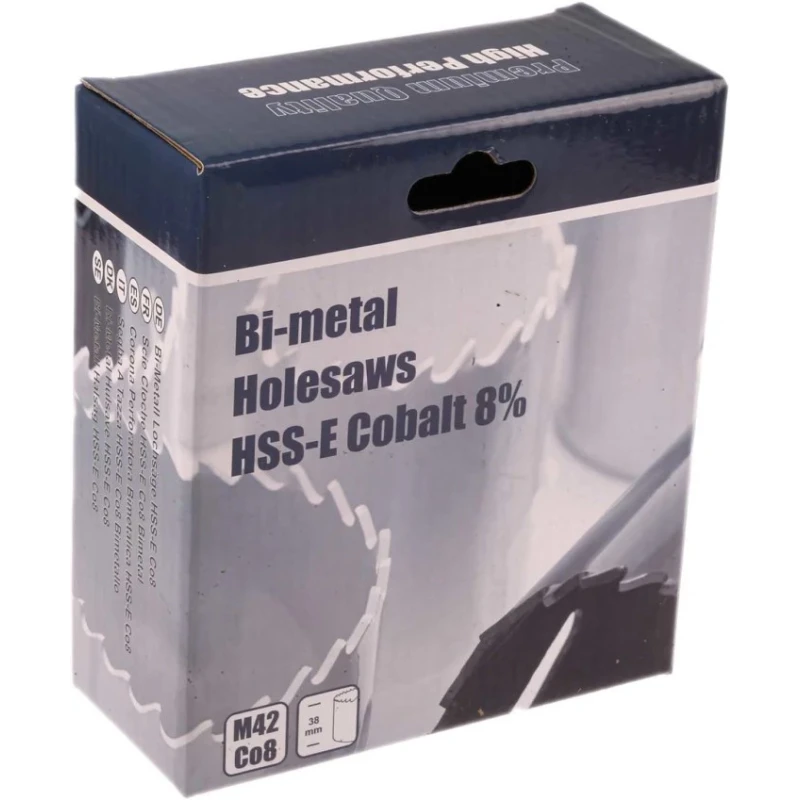 RS PRO 102 mm Diameter Cobalt Steel Bi-Metal Hole Saw Drill Bit for Plastic, Wood, Metal 174-9060
