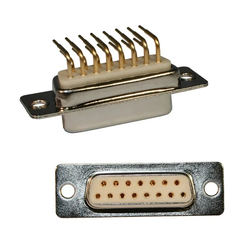 Norcomp 173 25 Way Right Angle 2.77 mm Pitch Through Hole D-Sub Connector Female 173-E25-213R001