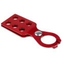 Brady Red Aluminium Lockout Hasp 6-Lock Capacity, 10.01 mm Shackle Diameter ECONOMY LOCKOUT- 1.0" HASP