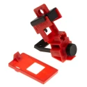 Brady Red 1-Lock Lockout Polypropylene Fibreglass Reinforced Nylon Circuit Breaker TAGLOCK 120/277V CLAMP-ON BREAKER LO EA