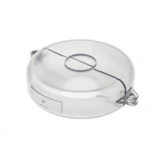 Brady Transparent 1-Lock Polycarbonate Gate Valve Lockout, Shackle Diameter 9.53 mm TRANSPARENT GATE VALVE LOCKOUT - 5"-6.5"