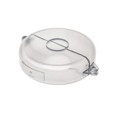 Brady Transparent 1-Lock Polycarbonate Gate Valve Lockout, Shackle Diameter 9.53 mm TRANSPARENT GATE VALVE LOCKOUT - 5"-6.5"