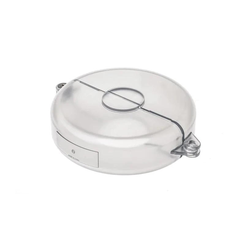 Brady Transparent 1-Lock Polycarbonate Gate Valve Lockout, Shackle Diameter 9.53 mm TRANSPARENT GATE VALVE LOCKOUT - 5"-6.5"