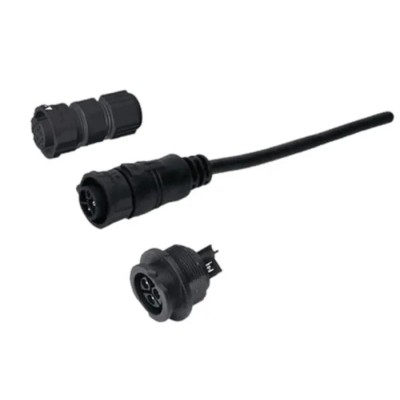 Amphenol Industrial Circular Connector, 8 Contacts, Front Mount, Plug Male, IP68 Rated, Nylon Housing BD-08PMMS-QC8001