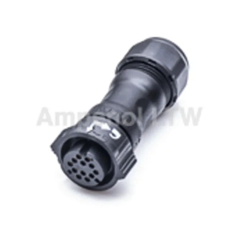 Amphenol Industrial Circular Connector 12 Contacts Cable Standard Plug Male IP68 X-LOK Series CD-12BMMA-QL8MP0