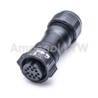 Amphenol Industrial Circular Connector 12 Contacts Cable Standard Plug Male IP68 X-LOK Series CD-12BMMA-QL8MP0