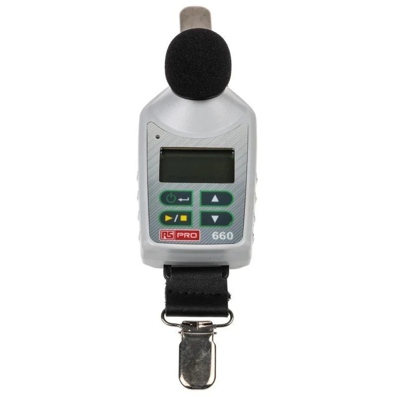 RS PRO RS-660 Data Logging Sound Level Meter 70 dB to 140 dB 8 kHz max 174-9559