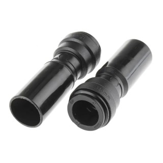 JG Speedfit Plastic Pipe Fitting Straight Push-in Reducer BSP Model Chlorinated Polyvinyl Chloride 0 to 70°C PM062215E