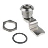 Steinbach & Vollman Stainless Steel Triangular Lock 32 mm Panel-to-Tongue 20.2 x 22.2 mm Key Unlock 341-0163