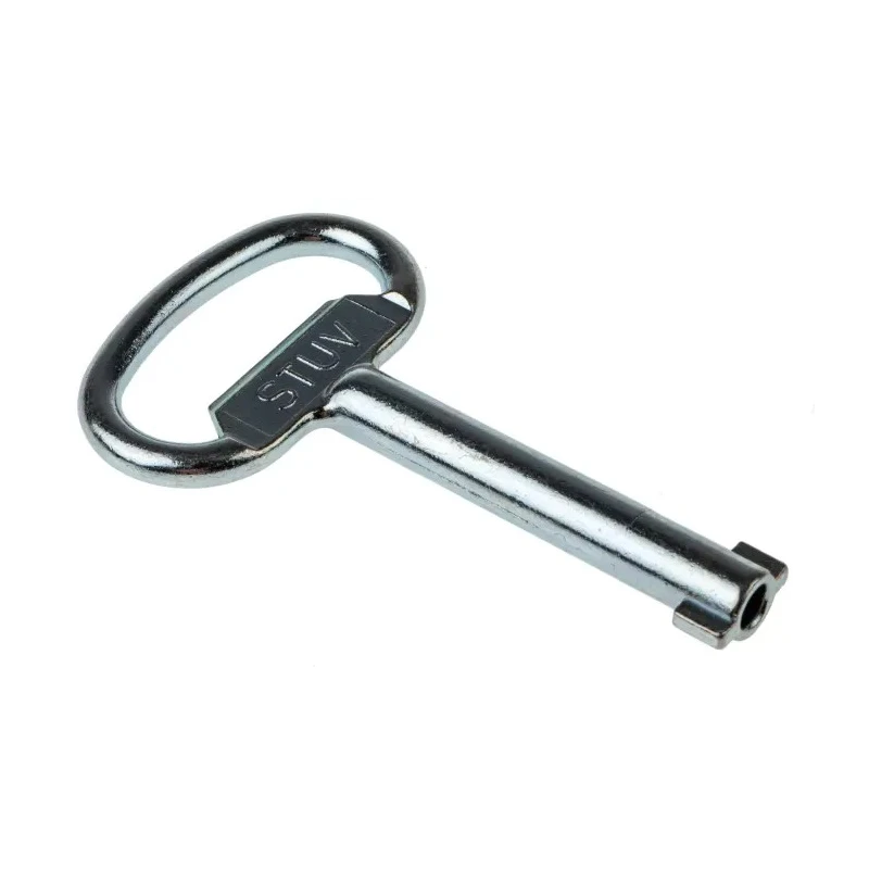 Steinbach & Vollman Chrome Finish 1-way Control Cabinet Key 0.95.0662.0