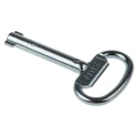 Steinbach & Vollman Chrome Finish 1-way Control Cabinet Key 0.95.0662.0