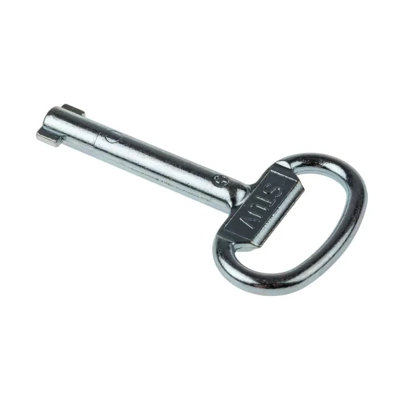 Steinbach & Vollman Chrome Finish 1-way Control Cabinet Key 0.95.0662.0