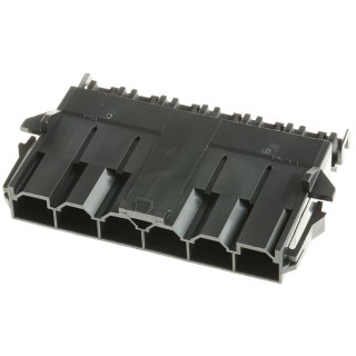 Molex Mini-Fit Sr Male Connector Housing 10 mm Pitch 6 Way 1 Row Straight 42818-0612