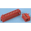 TE Connectivity 14-Way IDC Male Connector for Cable 2 Row 230V AC 1.5A Tin over Nickel Plating 8-215083-4