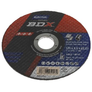 Norton Ceramic Abrasive Disc 125 mm Coarse Grade P36 Grit 66252831461