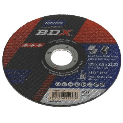 Norton Ceramic Abrasive Disc 125 mm Coarse Grade P36 Grit 66252831461