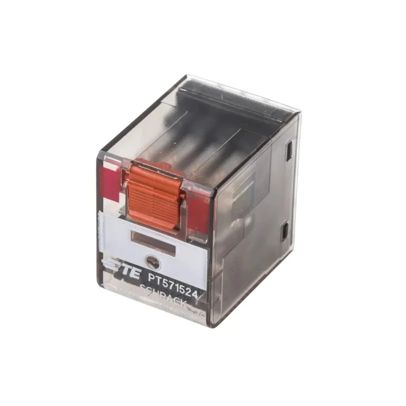 TE Connectivity Power Relay PCB Mount 24V ac Coil 6A Switching Current 4PDT PT571524 9-1419111-6