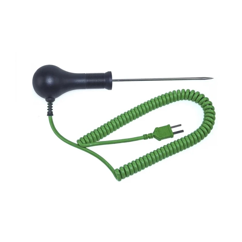 RS PRO Type K Needle General Temperature Probe, 115 mm Length, 3.3 mm Diameter, ±0.5% Accuracy, 2m Cable 342-8833