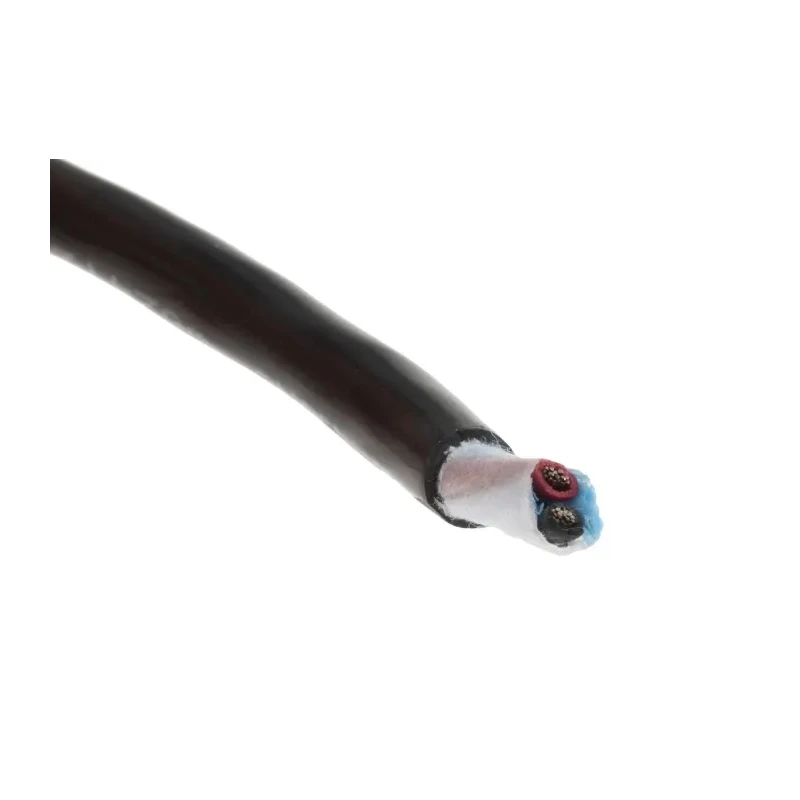 Alpha Wire Xtra-Guard 2 Performance Control Cable 2 Cores 0.81mm² 18 AWG Unscreened Armoured 300V 30m 25062 BK005
