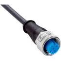 SICK Sensor Actuator Cable Female 5 Way Straight M12 to Unterminated 10 m Polyurethane Jacket YF2A15-100UB5XLEAX / 2095619