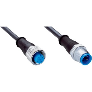 SICK Female 5 way Straight to Male 5 way Unterminated Sensor Actuator Cable 600 mm YF2A15-C60UB5M2A15 / 2096006