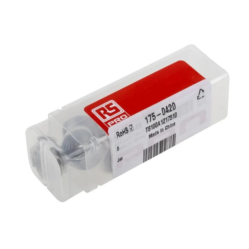 RS PRO Thread Repair Insert M12 12.4 mm Drill Size 12 mm Thread Length 304 Stainless Steel 175-0420